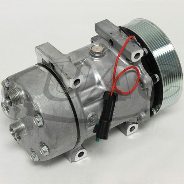84279787 NEW AC COMPRESSOR SD7H15SHD PV8 SANDEN STYLE 4109 4109U 4586 54586 4586U1 4586E1